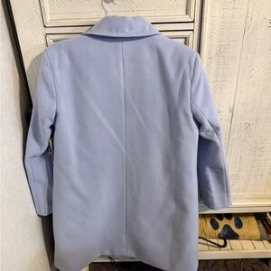 JustFab Light Blue Pea Coat